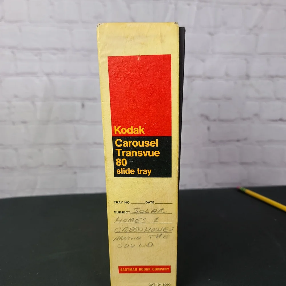 Kodak Carousel Transvue 80 Slide Tray.